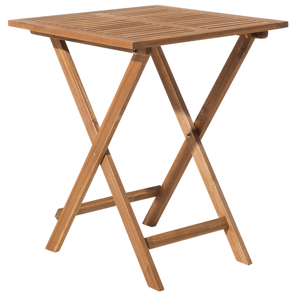 Bistro Set klappbar FIJI Akazienholz Hellbraun