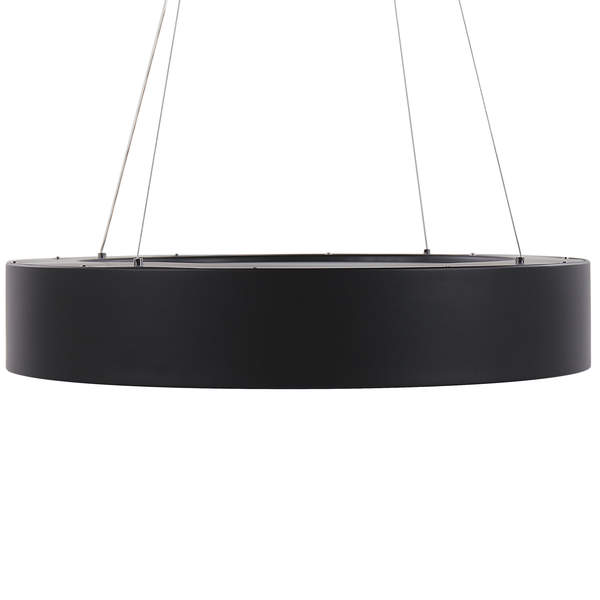 Hängeleuchte LED Metall schwarz Ringform LENYA