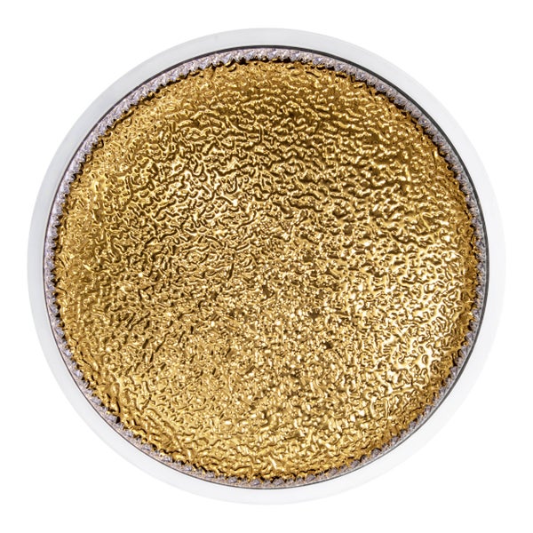 Runde Dekorplatte mit strukturierter Oberfläche