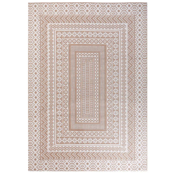 Teppich BAGLAR Weiß 160 x 230 cm Jute