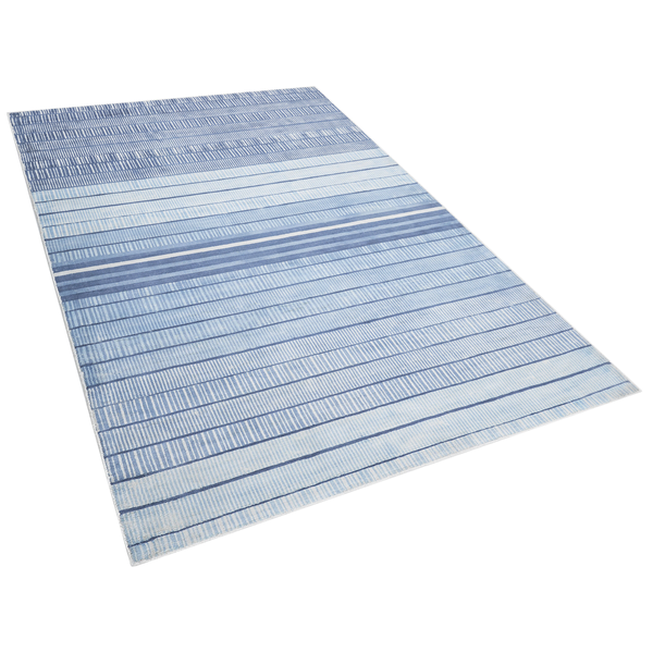 Teppich YARDERE Hellblau 160 x 230 cm Viskose