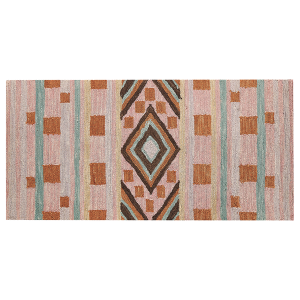 Teppich YOMRA Bunt 80 x 150 cm Wolle