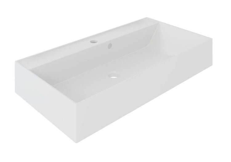 Aufsatzwaschbecken aus Sanitärkeramik