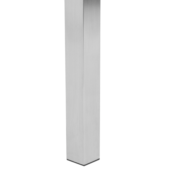 Gartentisch GROSSETO 180 cm 90 cm Polierter Granit Grau