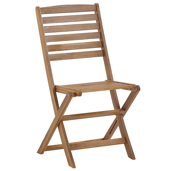 Gartenmöbel Set 6-Sitzer TOLVE Akazienholz Braun