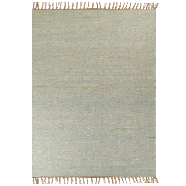 Teppich LUNIA 160 x 230 cm Jute Hellgrün