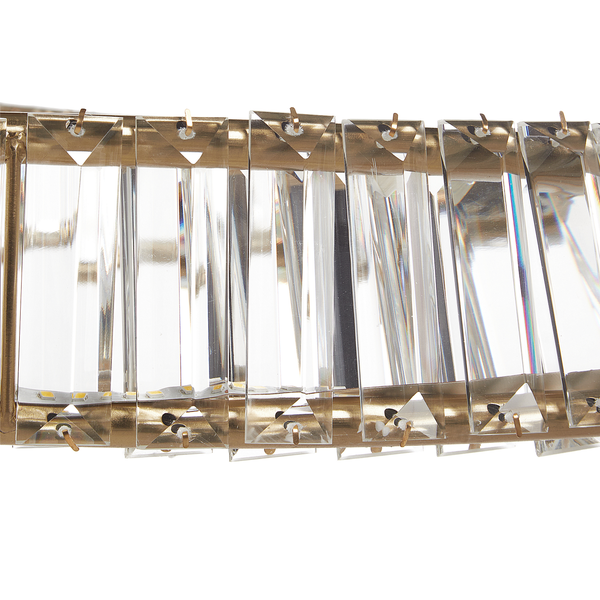 LED Kronleuchter ROSENDE Metall Gold
