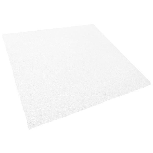 Teppich weiß 200 x 200 cm Shaggy DEMRE