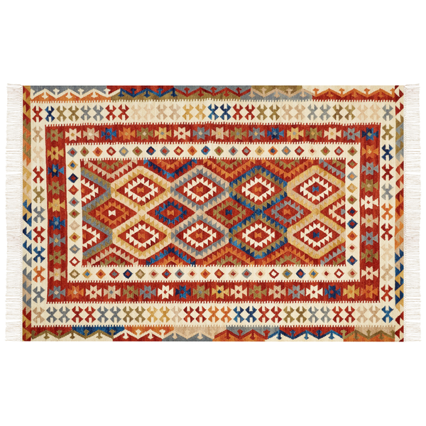 Teppich OSHAKAN Bunt 200 x 300 cm Wolle Kelim