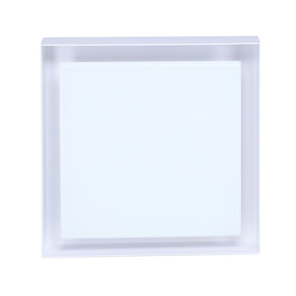 Quadratische LED Deckenleuchte mit minimalistischem Rahmen