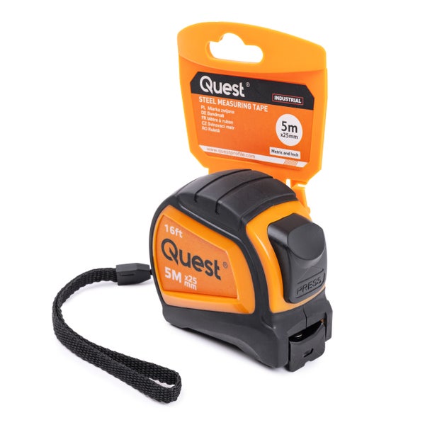 Quest Stahlbandmaß 5 Meter