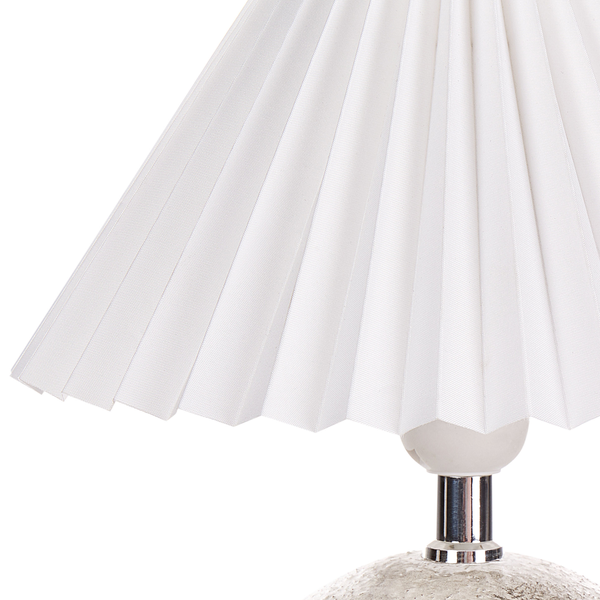 Tischlampe 2er Set ZEYI Keramik Weiß
