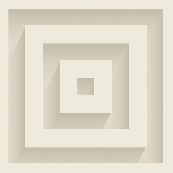 Origin Wallcoverings Tapete 3D-Quadrate Weiß - 50 x 900 cm - 347972
