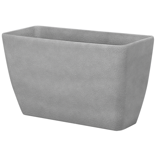 Blumenkübel BARIS Stein 74 cm Grau