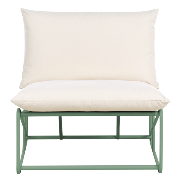 Strandliege mit Sonnendach