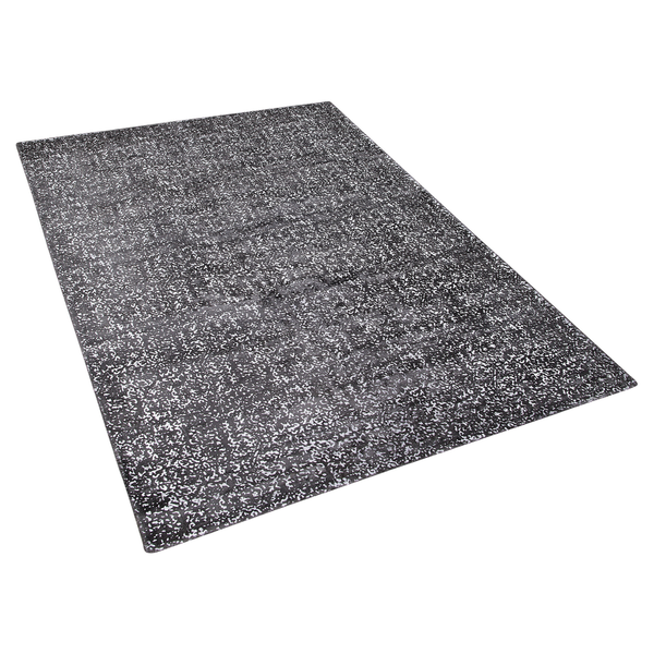 Teppich ESEL Silber 140 x 200 cm Viskose