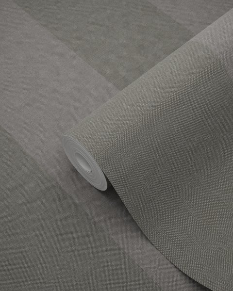 Origin Wallcoverings Tapete Streifen Taupe Grau - 53 cm x 10.05 m - 347013