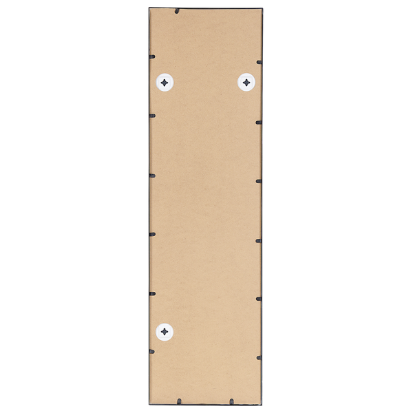 Rückseite eines Bilderrahmens mit Halterungen