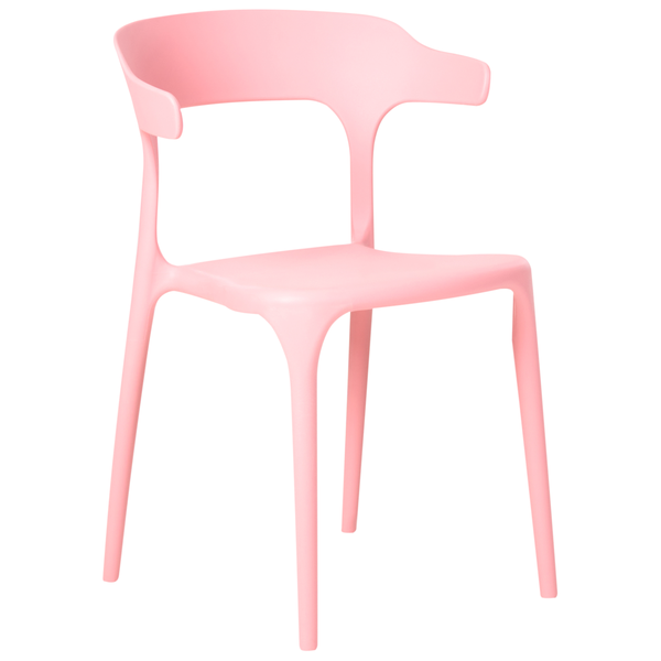 Gartenstuhl 4er Set GUBBIO Rosa