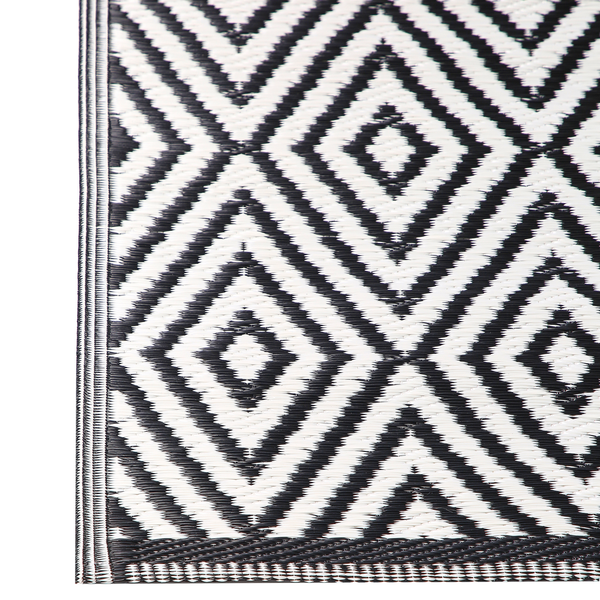 Outdoorteppich SIKAR Schwarz 150 x 200 cm
