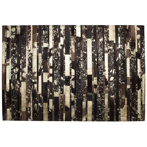 Teppich ARTVIN Braun 160 x 230 cm Echtleder