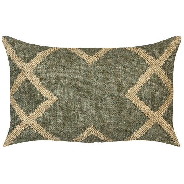 Dekokissen mit geometrischem Muster