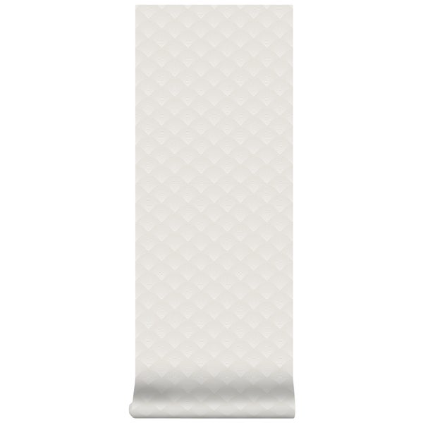 Vliestapete 105160 -  Taupe/Weiß