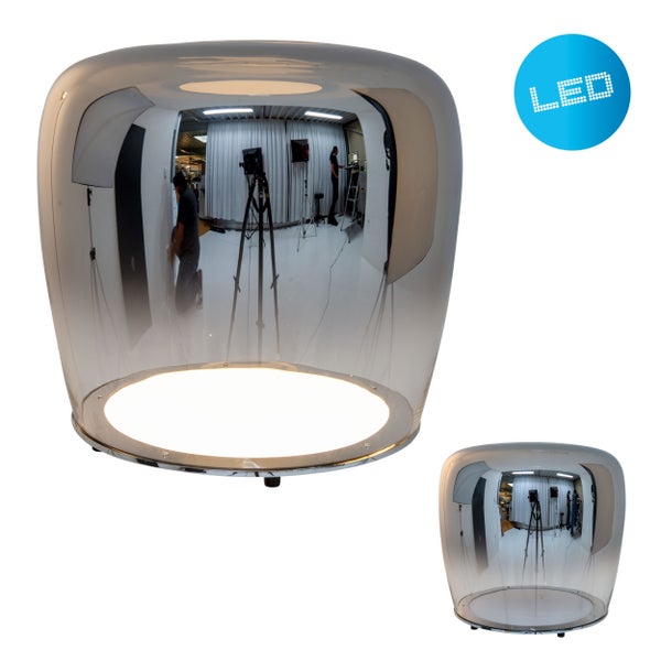 LED-Deckenleuchte mit LED-Symbol