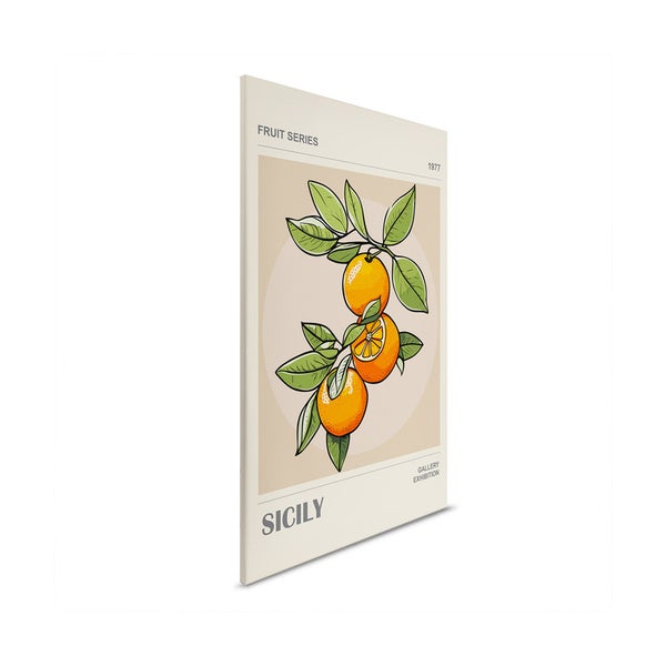 Poster mit Zitrusfrüchte-Motiv der Fruit Series