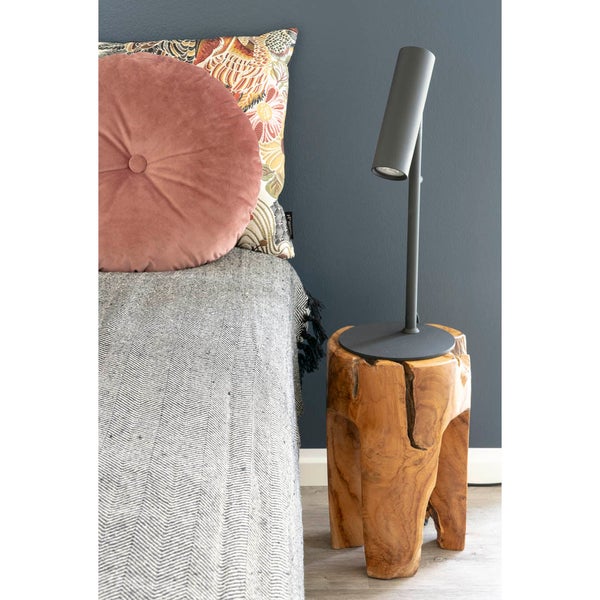 Paris Tischlampe 20x47x20cm schwarz. 20 X 20 X 47 cm