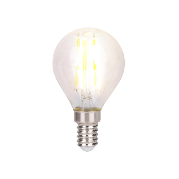 Leuchtmittel mit E14 Fassung im Kugel Design