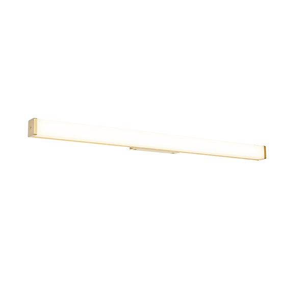 Badezimmer Wandleuchte Messing 92 cm inkl. LED IP44 - Cascada