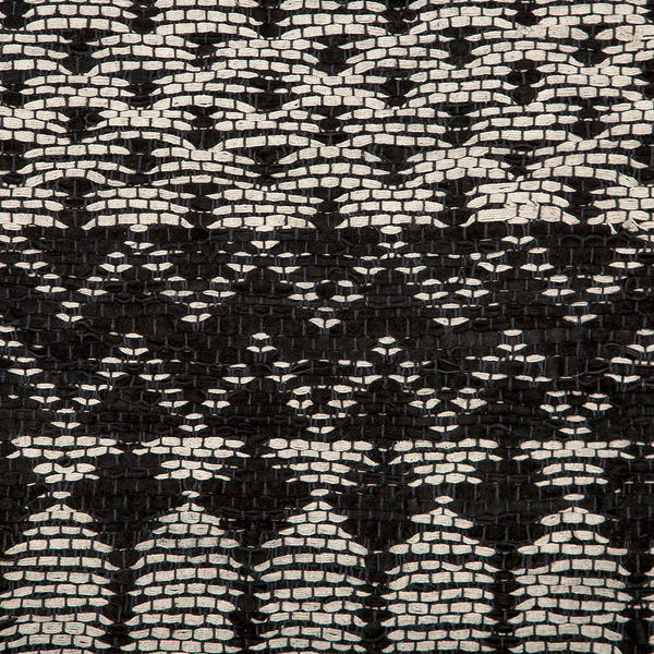 Teppich SOKUN Schwarz 140 x 200 cm Echtleder