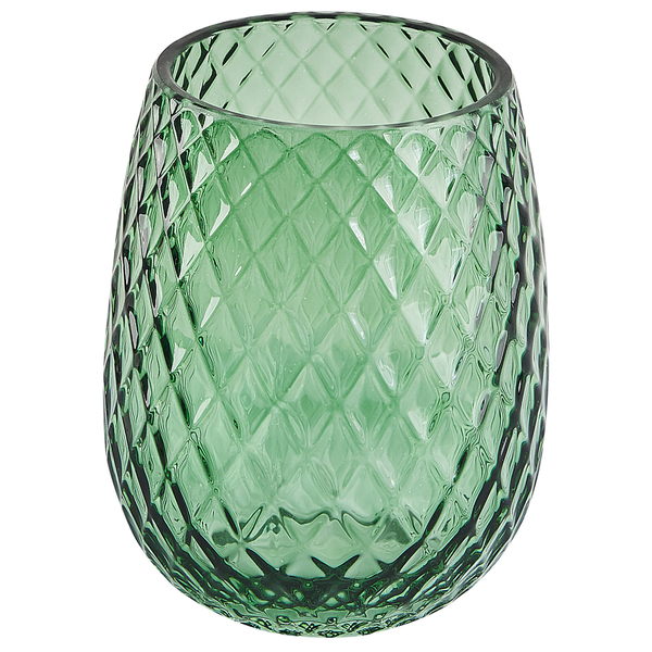 Badaccessoires Set 4-teilig CANOA Glas Grün