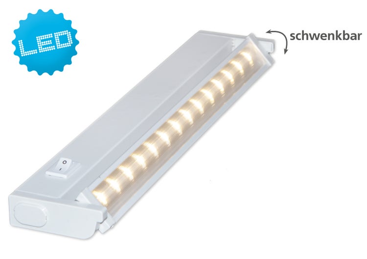 Schwenkbare LED Unterbauleuchte