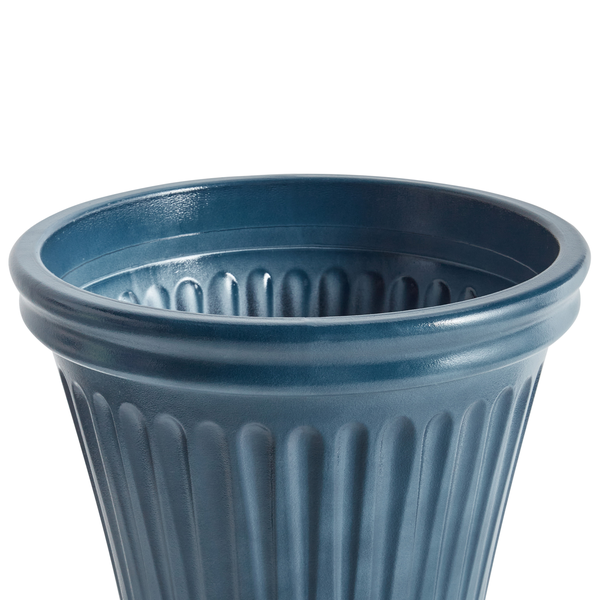 Blumenkübel MAIZE 43 cm Blau