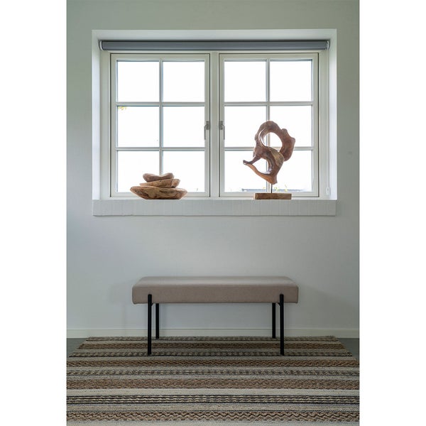 Morena Teppich handgewebt 200x300cm natur, grau. 200 X 300 X 1 cm
