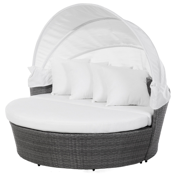 Sonneninsel SYLT LUX Polyrattan Grau