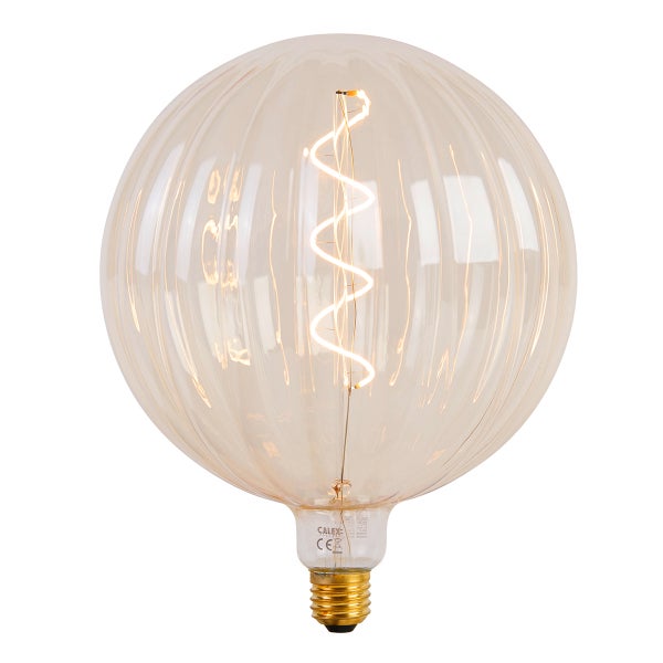 Hängelampe gold 3-flammig inkl. LED amber dimmbar - Cava Luxe