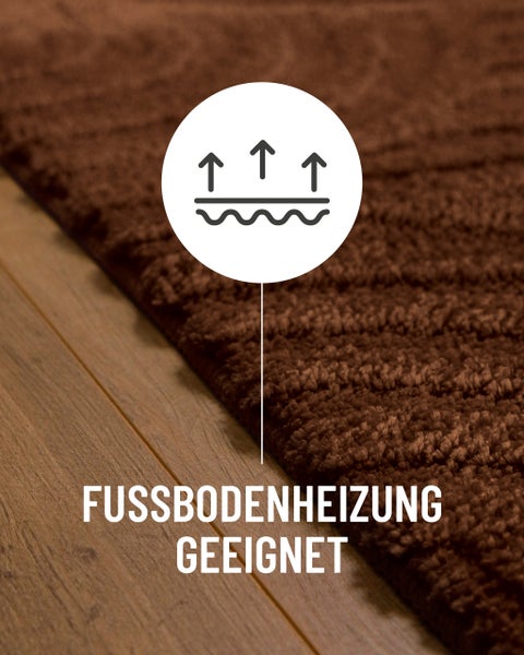 Teppich geeignet für Fußbodenheizung