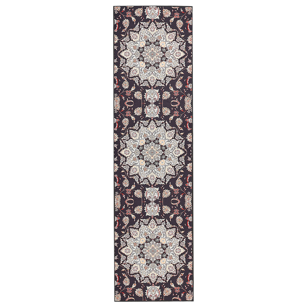 Teppich ARITAS Schwarz 80 x 300 cm
