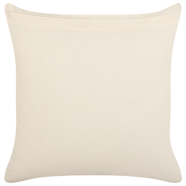 Dekokissen 2er Set ABIES Baumwolle 45 x 45 cm Beige Streifenmuster