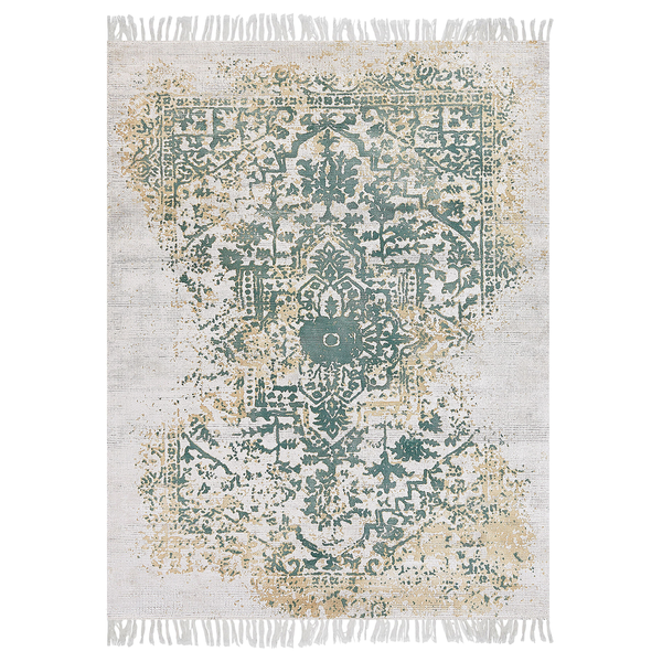 Teppich BOYALI Hellbeige 160 x 230 cm Viskose