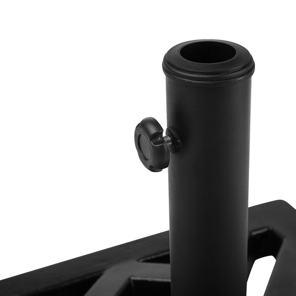 Sonnenschirmfuß CHIETI Schwarz Quadratisch 17 kg