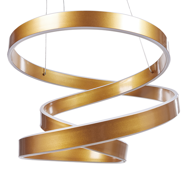 Hängeleuchte LED Aluminium gold WANLI
