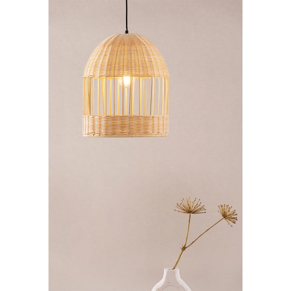 Alsbäck Beleuchtung Pendelleuchte 30x30x35cm natur. 30 X 30 X 35 cm