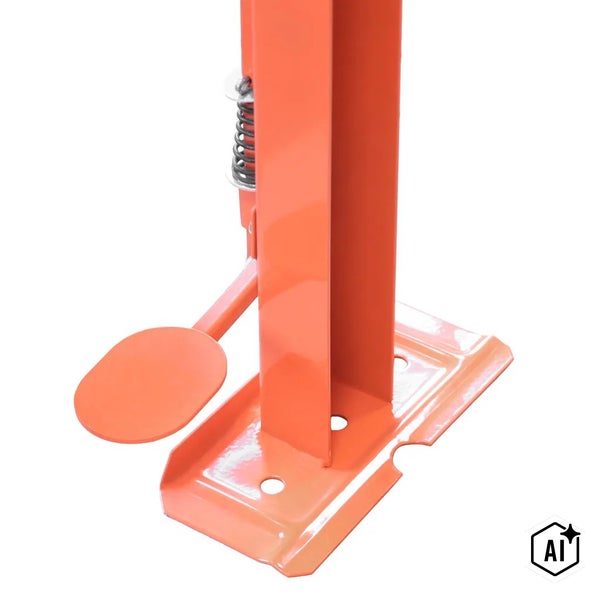 Metall Zaunbauhilfe mit Fußpedal für Montagearbeiten