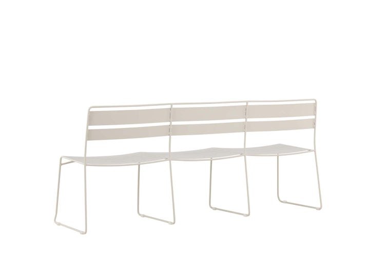 Lina Gartensofa 2 Pers. beige. 180 X 55 X 78 cm