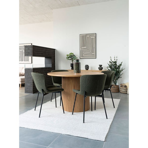 Adoni Teppich handgewebt 160x230cm offwhite, hellgrau. 160 X 230 X 1 cm