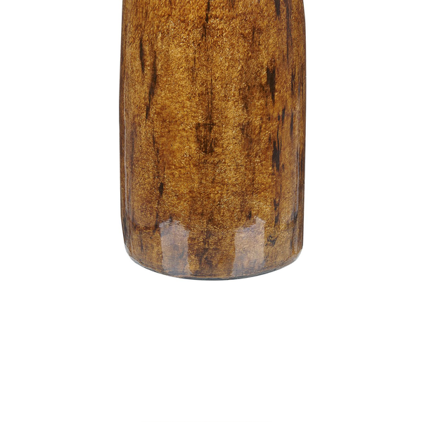 Blumenvase BURGOS Keramik 52 cm Braun